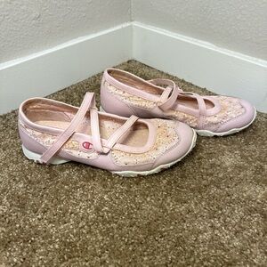 Champion Blokette Baby Pink Ballet Flat Sneakers Women’s Size 7.5